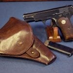 SOLD JAPANESE WW2 ARMY OFFICER'S 1903 COLT PISTOL......WITH RARE JAPANESE HOLSTER......FULL RIG!