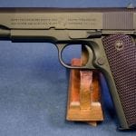 SOLD EXCEPTIONAL US WW2 COLT 1911A1 ARMY PISTOL.......SEPT, 1943....... MATCHING SLIDE 100% CORRECT......STUNNING MINT NEW!!!