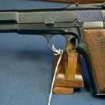 SOLD PRE WAR BELGIUM ARMY ISSUED TYPE 1 FN MODEL 1935 HI POWER PISTOL.....THE ORIGINAL HI POWER!... VERY SHARP!