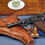 Sold - SCARCE DWM 1921 KREIGHOFF REWORK 7.65mm LUGER PISTOL.......F.W. VANDREY & Co. HAMBURG MARKED.....WITH RARE GECO  MARKED HOLSTER!!!