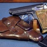 SOLD WALTHER PPK PISTOL......NAZI PARTY ISSUED RZM MARKED.......MINT CRISP FULL RIG!