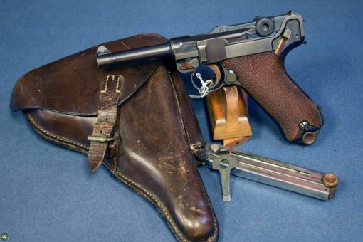DWM 1921 American Market "SAFE & LOADED" 7.65mm Luger Pistol