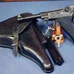 SOLD byf41 "BLACK WIDOW" P.08 GERMAN ARMY LUGER......2 DIGIT SERIAL #.... VERY SHARP FULL RIG.....ALL YOU NEED IN A NAZI LUGER!