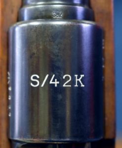 1934 S/42K K98k MAUSER RIFLE