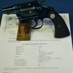 SOLD VERY SCARCE U.S. WW2 ISSUED COLT DETECTIVE SPECIAL......MILITARY INTELLIGENCE ISSUED......WITH COLT LETTER!