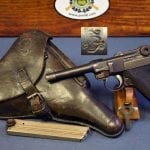 SOLD ULTRA RARE SS DEATHS HEAD (TOTENKOPF) LUGER PISTOL WITH ULTRA RARE TOTENKOPF HOLSTER.....FULL RIG!