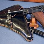 SOLD   EXCEPTIONAL VERY SCARCE 41-42 CODE P.08 LUGER PISTOL......FULL 2 MATCHING MAG RIG!!! MINT!!! STUNNING!!!