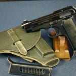 STOLEN  WW2 ITALIAN ARMY 1937 DATED BERETTA MODEL 1934 PISTOL…….MINT SHARP FULL RIG!