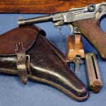 SOLD GERMAN WW1 ERFURT 1918 P.08 LUGER .....2 MATCHING MAG FULL RIG.....VERY SHARP!