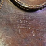 H-700 US WW1 M-1912 SWIVEL HOLSTER FOR THE COLT MODEL 1911.....1915 ROCK ISLAND MADE....FIELD ARTILLERY MARKED