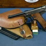 SOLD VERY LATE WAR  20.5 date (MAY, 1945) JAPANESE TYPE 14 NAMBU PISTOL……2 MATCHING MAGs……MINT!!!!