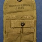 H-442... Khaki U.S. M1-CARBINE MAG POUCH.. CAMLIN FASHIONS OF AMERICA 1944