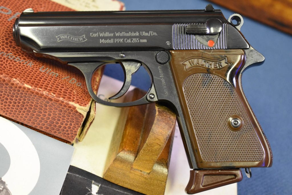 Sold 1966 Walther Ppk Like New In Box With All The Giblets765mm32 Autogoldfinger Special Pre98