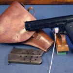 SOLD IMPORTANT 1940 FRENCH Mle 1935A PISTOL……. SCARCE FULL PRE-WW2 FRENCH ARMY RIG…….NAMED TO CAPITAINE MOYAUX!