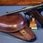 sold TYPE 14 NAMBU PISTOL….NAGOYA NAMBU ORIGINAL SERIES 12.5 DATE….MAY, 1937 PRODUCTION…….MATCHING MAG…..HOLSTER AND CLEANING ROD MINT SHARP!