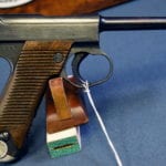 SOLD JAPANESE TYPE 14 NAMBU PISTOL.....18.4 DATE (April, 1943 )........WITH BRING BACK PAPERS...NICE!