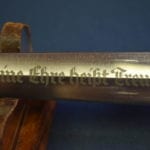 SOLD SS ISSUE M/36 ENLISTED MAN’S DAGGER……RZM MARKED….EXCELLENT GENUINE SS DAGGER!!!