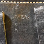 SOLD GERMAN WWII gxy 1942 (Gebr. Klinge, Dresden-Lobtau) 1942 HARDSHELL HOLSTER FOR THE P.38 PISTOL, NICE!