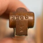 M44 EARLY ERFURT LUGER MAG....MINT!