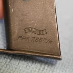 sold M89 WALTHER WARTIME FLAT BOTTOM PPK MAGAZINE