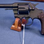 SOLD US WW2 COLT EXCEPTIONAL COMMANDO REVOLVER .38 SPECIAL 4 INCH…SHIPPED 10-1943 TO THE US MARITIME COMMISSION, SAN FRANCISCO....MINT NEW!!!
