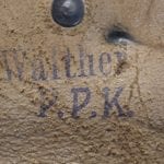 H-836 D.R.G.M Akah Marked Tan Walther PPK Holster....SUPER!