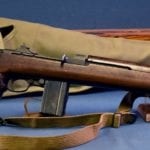 SOLD IMPORTANT VERY EARLY 4th MONTH JAN, 1943 PRODUCTION US WW2 INLAND M1A1 PARATROOPER CARBINE…WITH JUMP BAG......MINT!!!