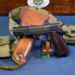 Sold US WW2 REMINGTON RAND 1911A1 PISTOL…… AUG, 1943 PROD….. 2ND SLIDE LOGO DU LITE FINISH….MINT SHARP FULL RIG.....DOCUMENTED!