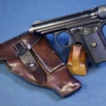 SOLD GERMAN WW1 RARE 1913 SAUER PISTOL…...WITH HOLSTER...UNIT MARKED TO A RESERVE INFANTRY REGT......MINT SHARP!!!