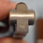 M157 NAZI POLICE E/C UN-NUMERED HAENEL LUGER MAG....RARE