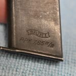 M159 WALTHER WARTIME PPK FLAT BOTTOM MAGAZINE
