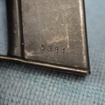 SOLD M81 VERY RARE WALTHER 480 CODE P.38 MAGAZINE
