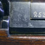 sold SWEDISH AG42 LJUNGMAN RIFLE....1945 PRODUCTION....MATCHING NICE!