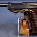 SOLD VERY LATE "C" BLOCK END OF NAZI PRODUCTION ac45 P.38 PISTOL......MIXED BLUE,COPPER & PHOSPHATE...VISUALLY STUNNING!!!