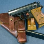 SOLD WALTHER PPK PISTOL……NAZI PARTY ISSUED RZM MARKED…….MINT CRISP FULL RIG!