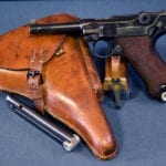 SOLD FANTASTIC GERMAN 42 CODE 1940 LUGER...FULL 2 MATCHING MAG RIG WITH THE ORIGINAL LUFTWAFFE DEPOT MARKED TAN TROPICAL AFRIKA KORPS HOSLTER!!!