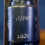 1938 J.P. SAUER CODE S/147 K98k MAUSER RIFLE