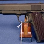 SOLD EXCEPTIONAL US WW2 COLT 1911A1 US ARMY PISTOL..... SEPT, 1942 PRODUCTION….WB CARTOUCHED… MATCHING SLIDE….STUNNING!!!