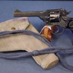 MILITARY ISSUE WEBLEY MARK IV .38 REVOLVER