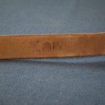 SOLD MINT TAN K98k SLING.....1943-44 Rb numbered waffenamted and ink stamped