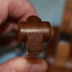 WW1 WOOD BOTTOM DWM LUGER MAG MINT
