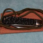 US WW2 SCHRADE M2 PARATROOPER SWITCHBLADE MINT UN-ISSUED.....NEW IN WRAPPER WITH LANYARD!!!