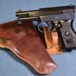 SOLD SCARCE MAUSER MODEL 1910/34 6.35mm PISTOL IN A JAPANESE WW2 ERA HOLSTER.......EXQUISITE CONDITION RIG!!!