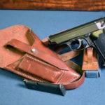 HOLD SAUER 38H PISTOL......MID WAR NAZI POLICE EAGLE/C MARKED......MINT FULL RIG WITH SHOULDER HOLSTER!!!
