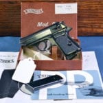 Sold - 1968 WALTHER PPK LIKE NEW IN BOX …….7.65mm/.32 auto…..007 GOLDFINGER SPECIAL!!!