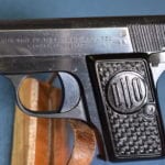 SOLD CZECH 1944 DATED DUO 6.35 CALIBER PISTOL………MINT AND VERY CUTE!!!