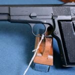 Sold - CANADIAN WW2 INGLIS MK1∗ BROWNING HI POWER PISTOL STILL WITH PARTIAL DECAL!....MINT UNFIRED!!!