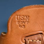 Sold - MINT NEW UN-ISSUED U.S. NAVY M3 SHOULDER HOLSTER FOR THE S&W VICTORY MODEL REVOLVER....BOYT 43 MARKED