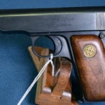 SOLD EARLY PRODUCTION 7.65 ORTIGES PISTOL.......VET BRING BACK....NOT "GERMANY" MARKED.......MINT!!!