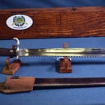 SOLD SCARCE GERMAN WW1 98/05 SAWBACK BUTCHER BLADE BAYONET & SCABBARD.....1915 SCHILLING.....VERY SHARP!!!